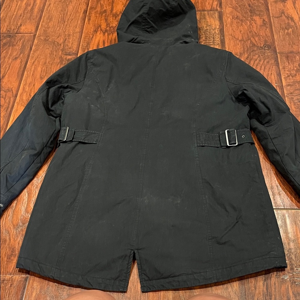 Denver Hayes Black Fleece-Lined Jacket - Picture 11 of 12